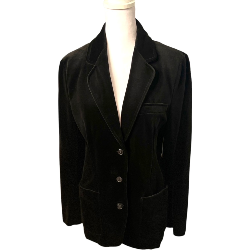 Vintage Velvet Blazer by Act III, Sz 2